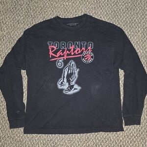 Rare Shirt Drake Night Toronto Raptors Black Long Sleeve Shirt
